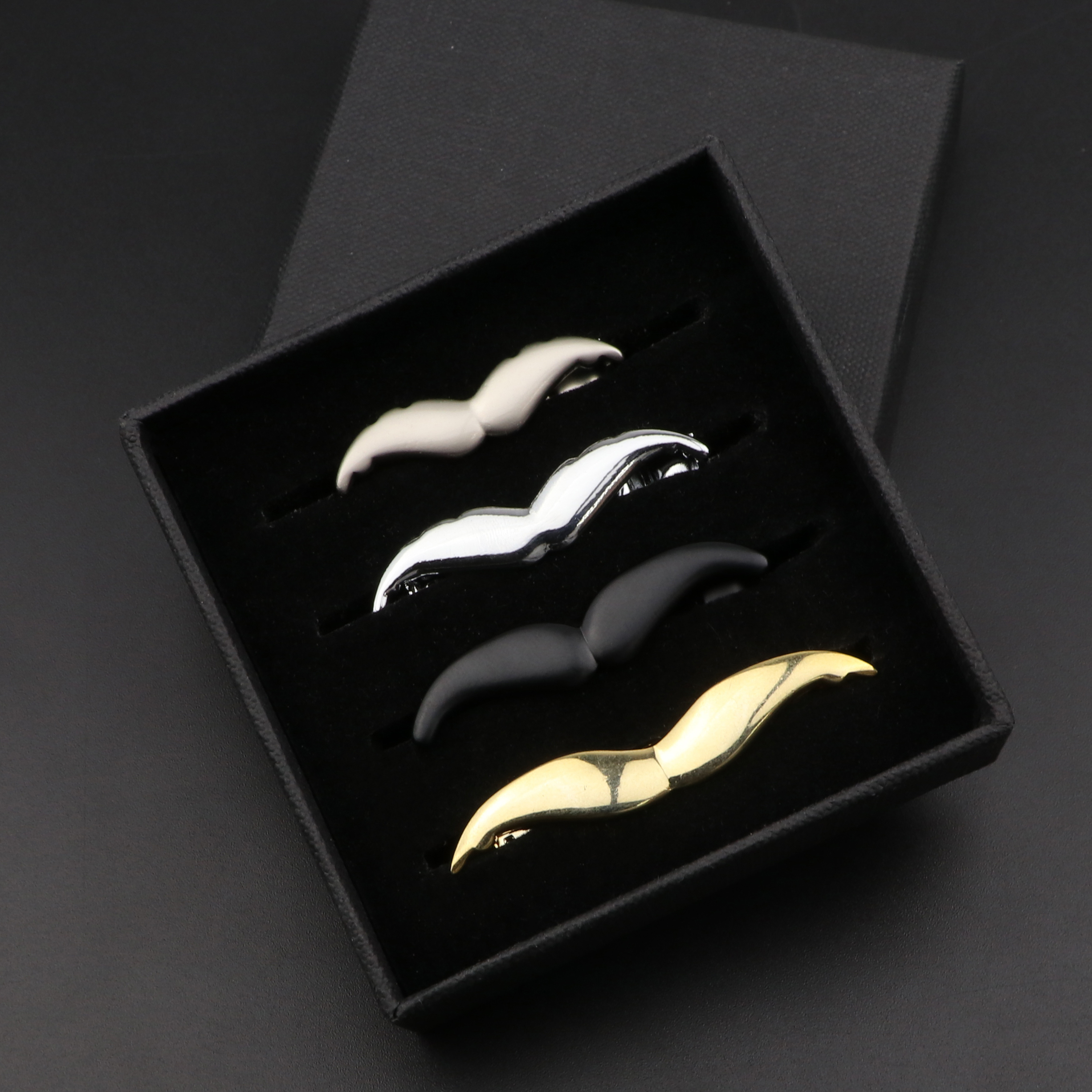 Fashion Metal Men Tie Clip Set - Tie Bar Set Gift avis et prix