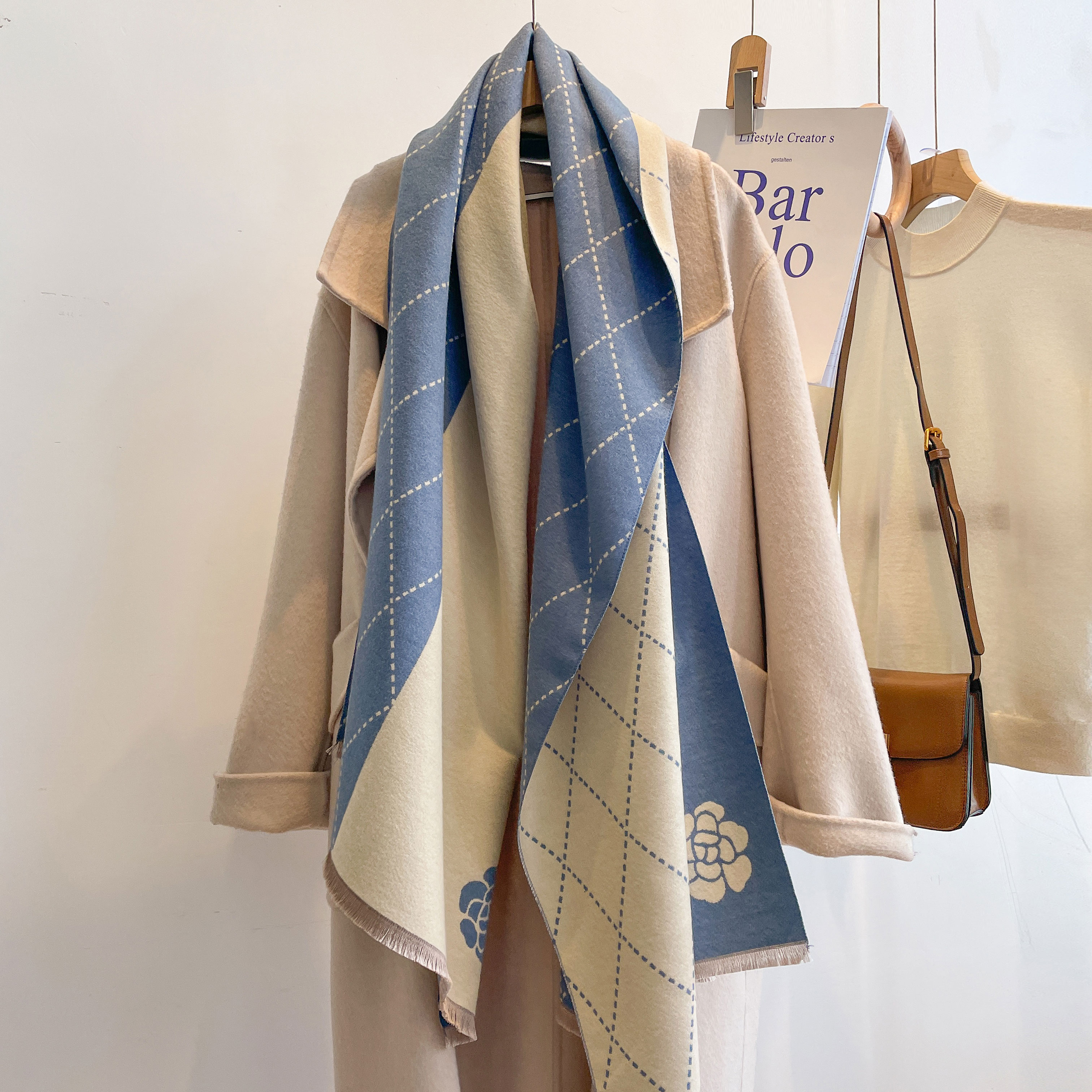 2023 Designer Cashmere Scarf W - Woven Scarf Blanket avis et prix
