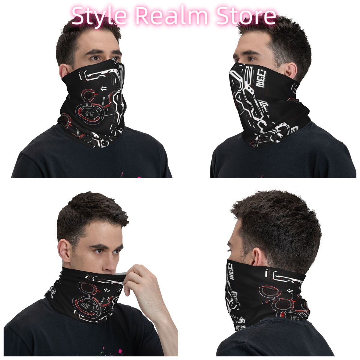 Custom Japanese Tokyo Flower T - Neck Warmer Tube avis et prix