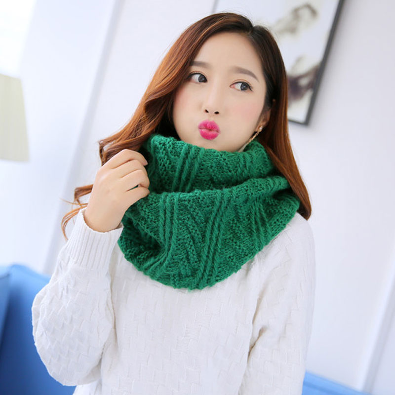 Unisex Winter Soft Chunky Knit - Infinity Scarf Knit avis et prix