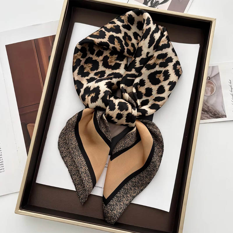 Luxury Leopard Print Female Sa - Face Scarf Mask avis et prix