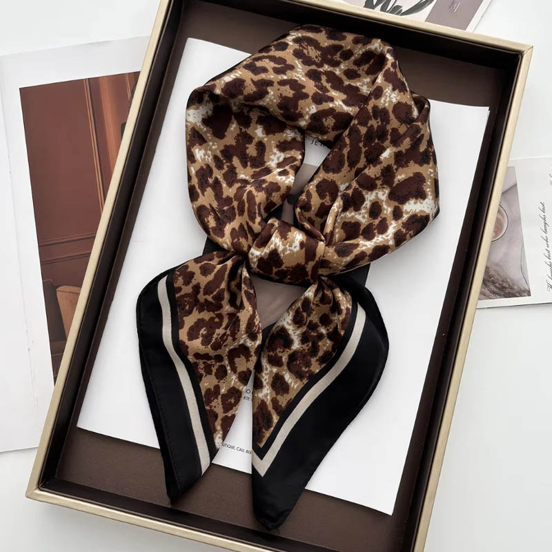 Luxury Leopard Print Female Sa - Face Scarf Mask avis et prix