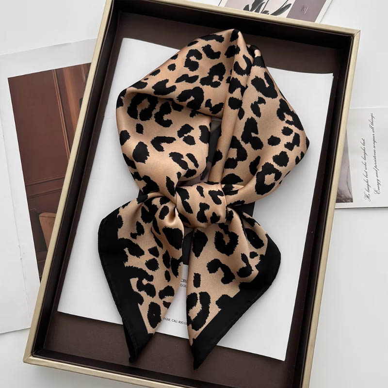 Luxury Leopard Print Female Sa - Face Scarf Mask avis et prix