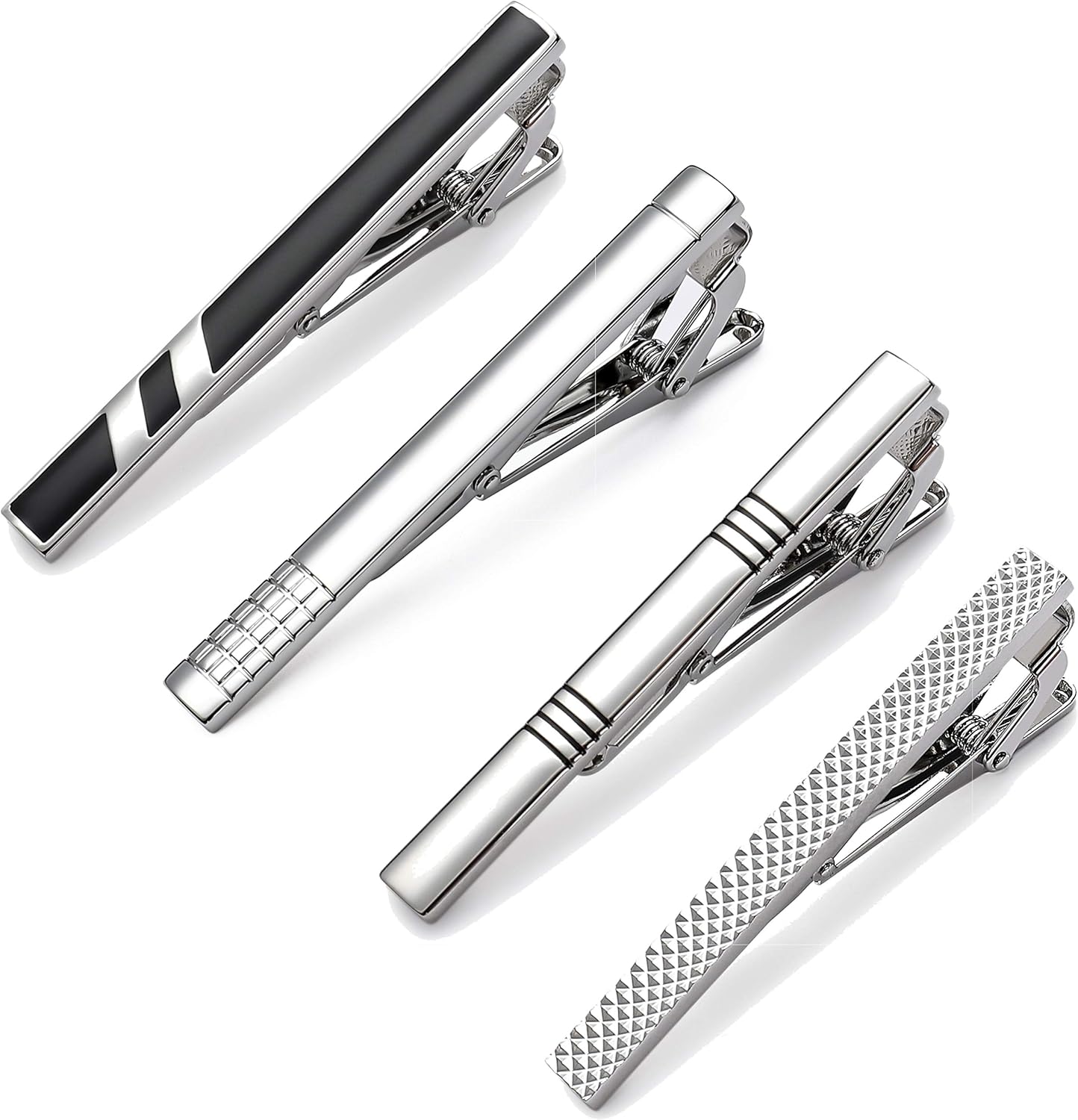 Classic Silver Tie Bar Set for - Tie Bar Set Gift avis et prix