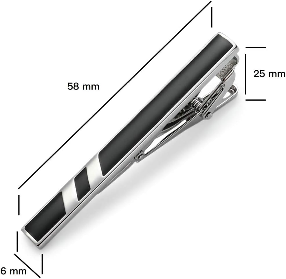 Classic Silver Tie Bar Set for - Tie Bar Set Gift avis et prix