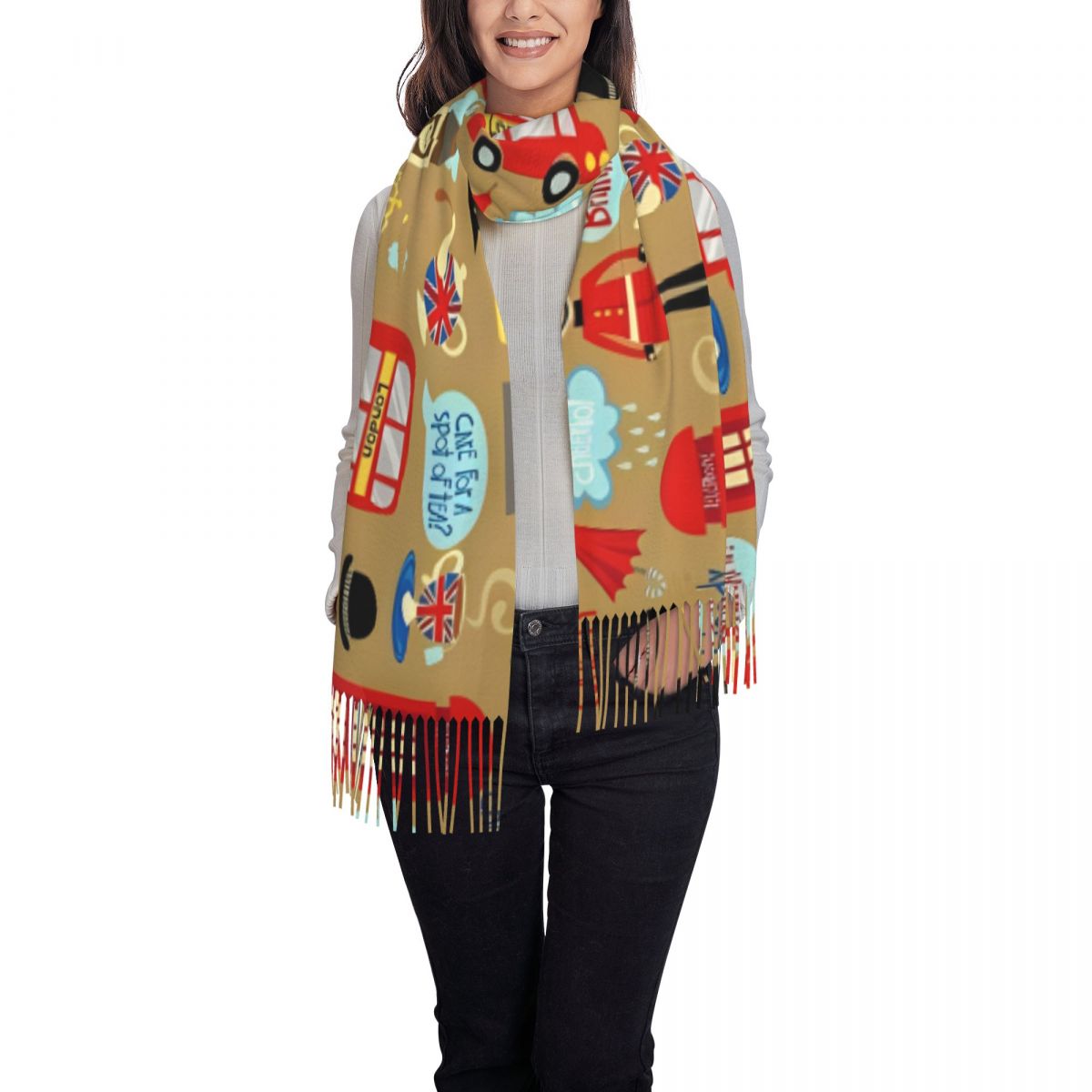 Enchanted London Scarf for Wom - Pashmina Wrap Large avis et prix