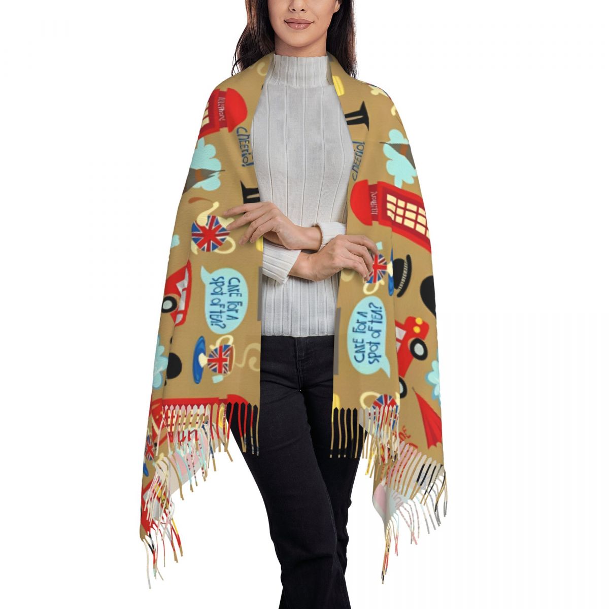 Enchanted London Scarf for Wom - Pashmina Wrap Large avis et prix