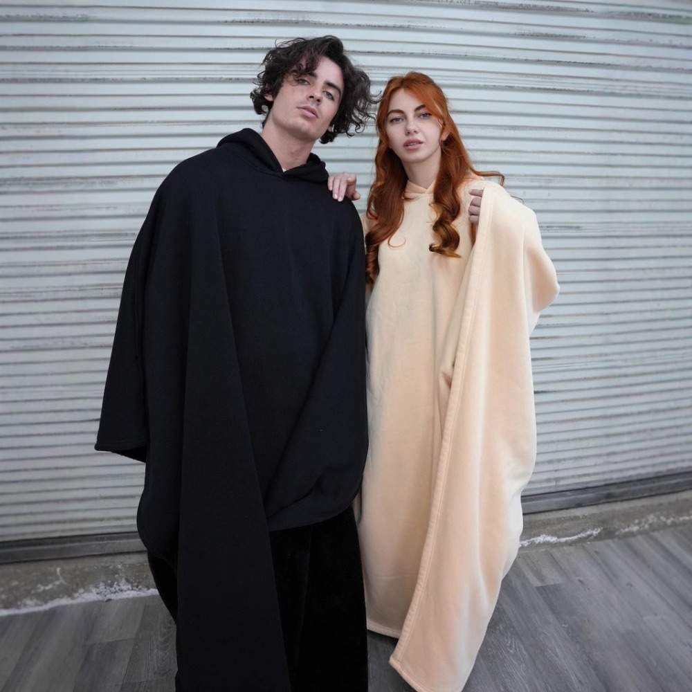 Good Quality Indio Cloak Hoodi - Woven Scarf Blanket avis et prix