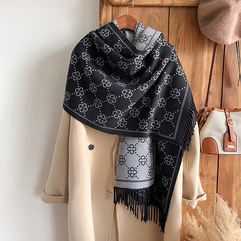 Brands Jacquard Design Winter  - Woven Scarf Blanket avis et prix