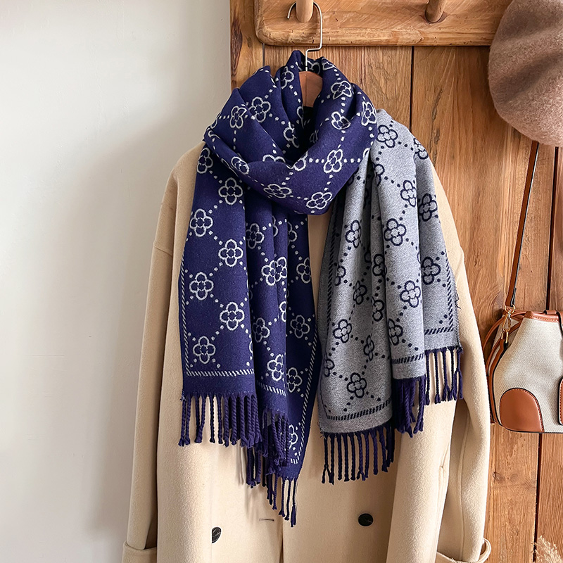 Brands Jacquard Design Winter  - Woven Scarf Blanket avis et prix