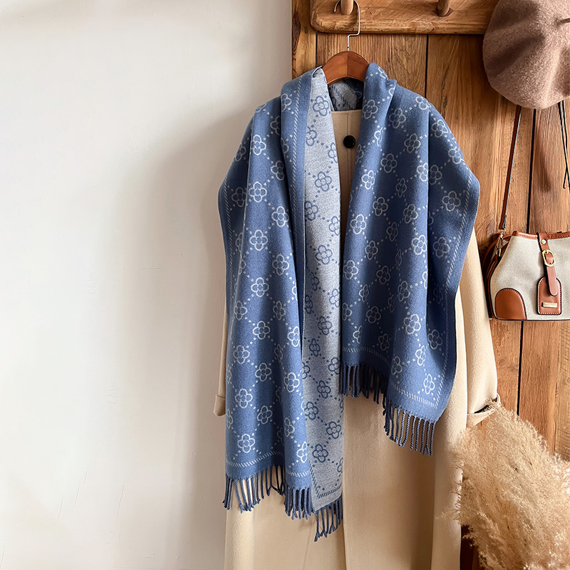 Brands Jacquard Design Winter  - Woven Scarf Blanket avis et prix