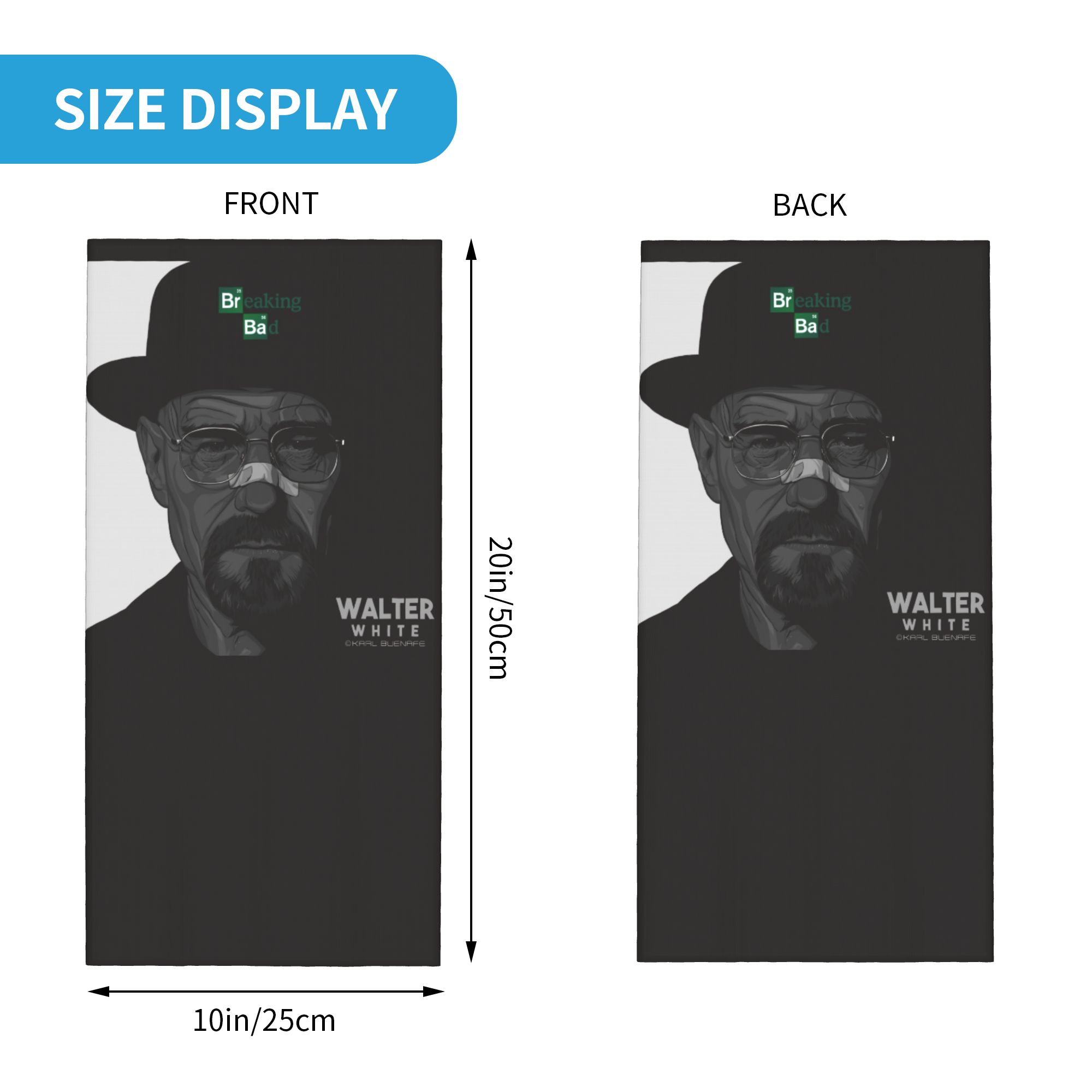 Custom Cool Breaking Bad Walte - Neck Warmer Tube avis et prix