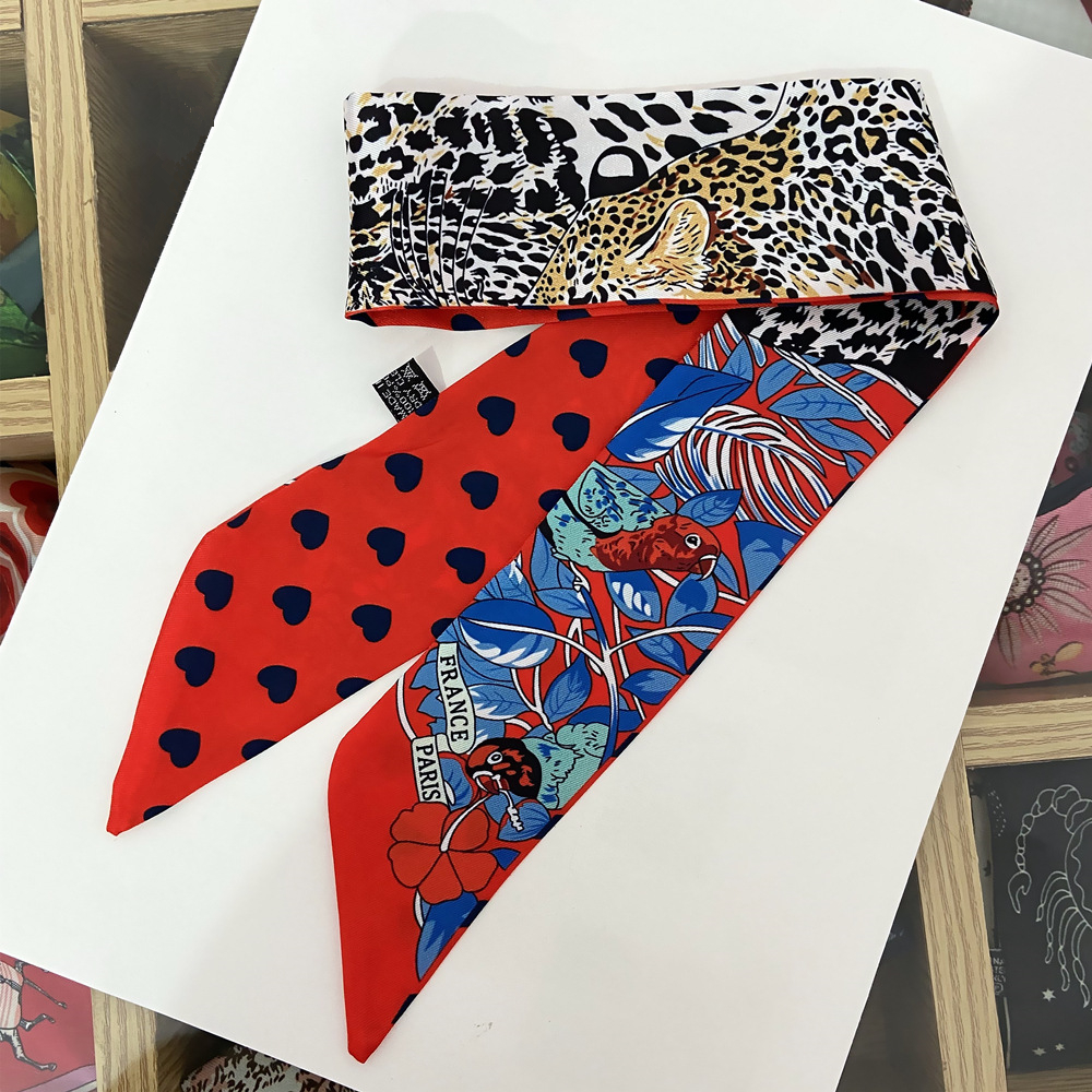 Brand Leopard Parrot Heart Sil - Head Wrap Turban avis et prix