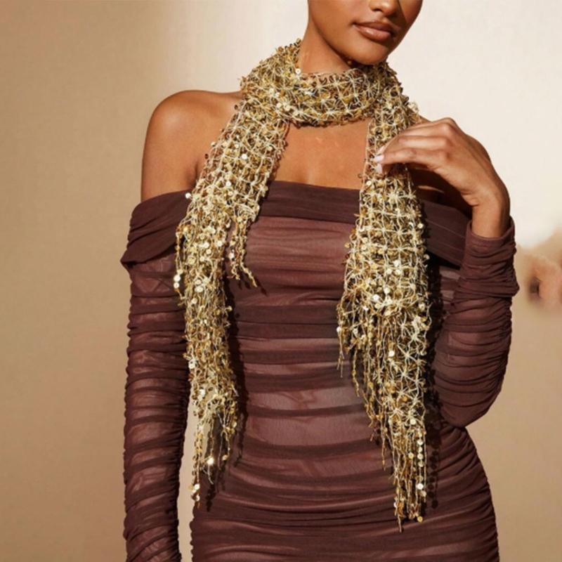Y3NE Embellished Sequins Weddi - Stole Wedding Shawl avis et prix