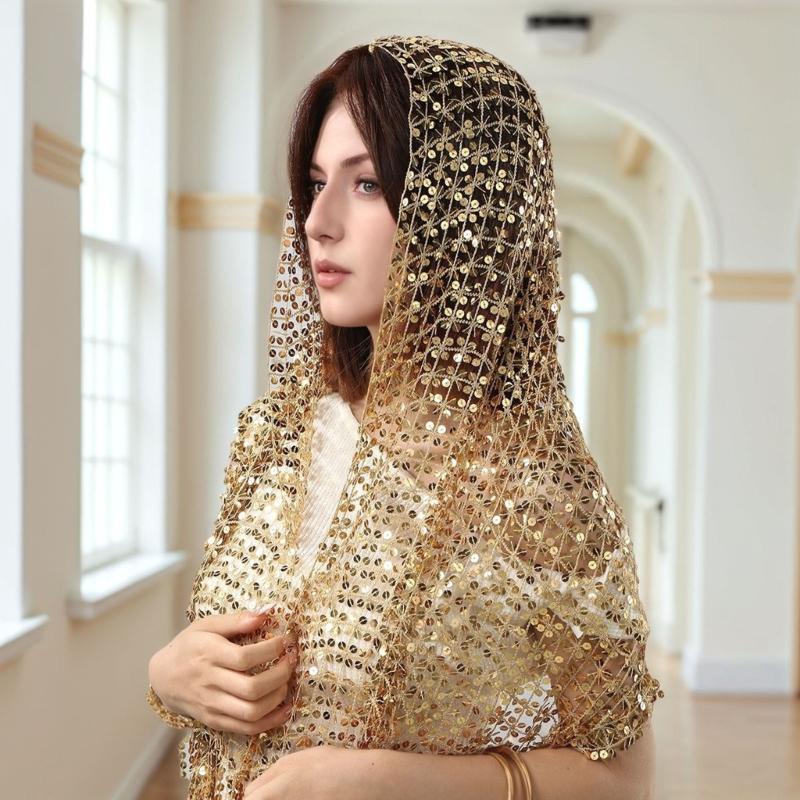 Y3NE Embellished Sequins Weddi - Stole Wedding Shawl avis et prix