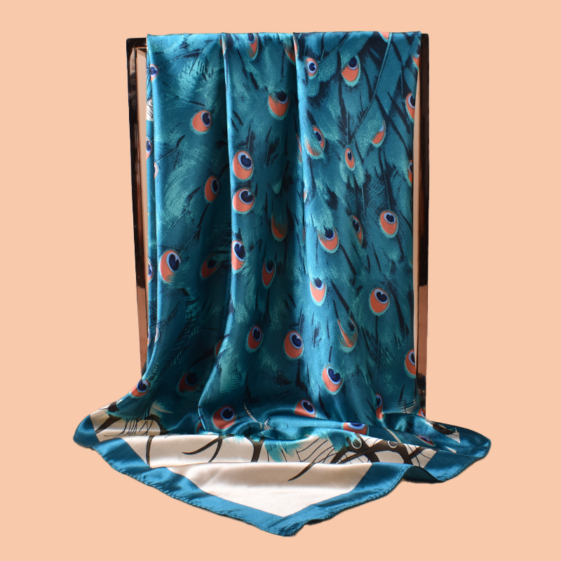 1PC Ladies Large Square Scarf  - Scarf Silk Square avis et prix