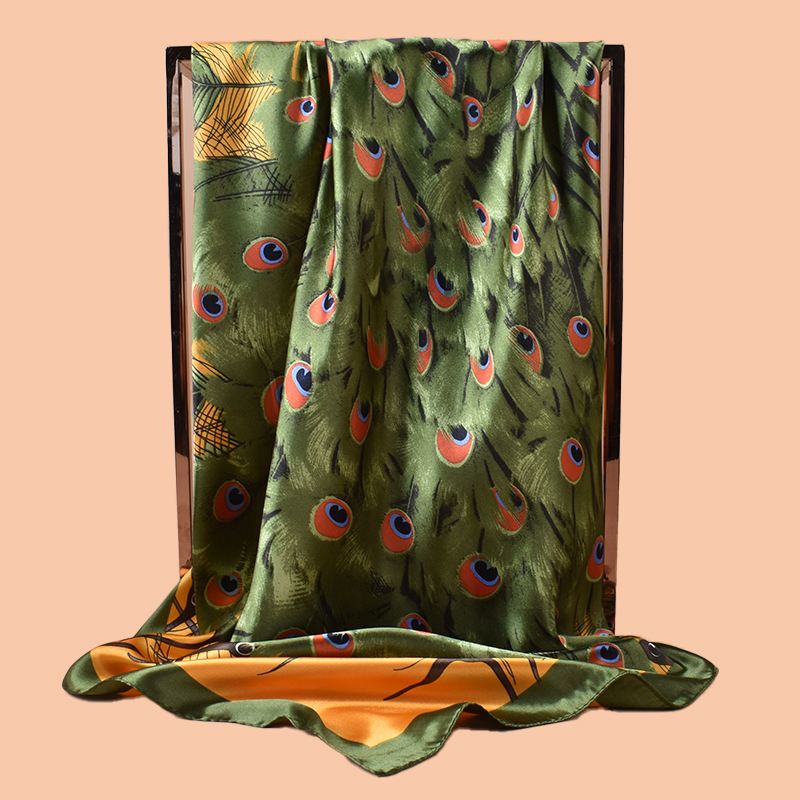 1PC Ladies Large Square Scarf  - Scarf Silk Square avis et prix