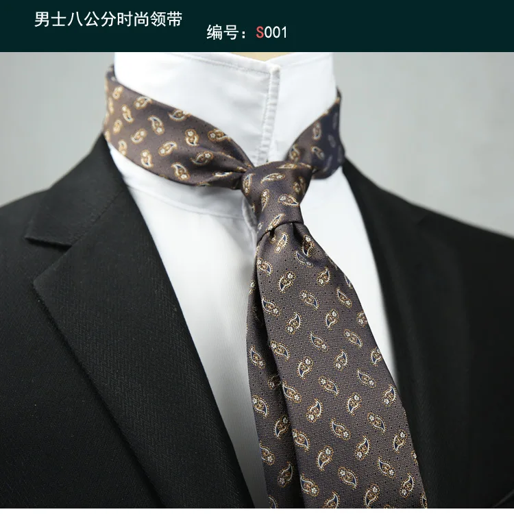 Linbaiway Business Floral Prin - Skinny Tie Men avis et prix