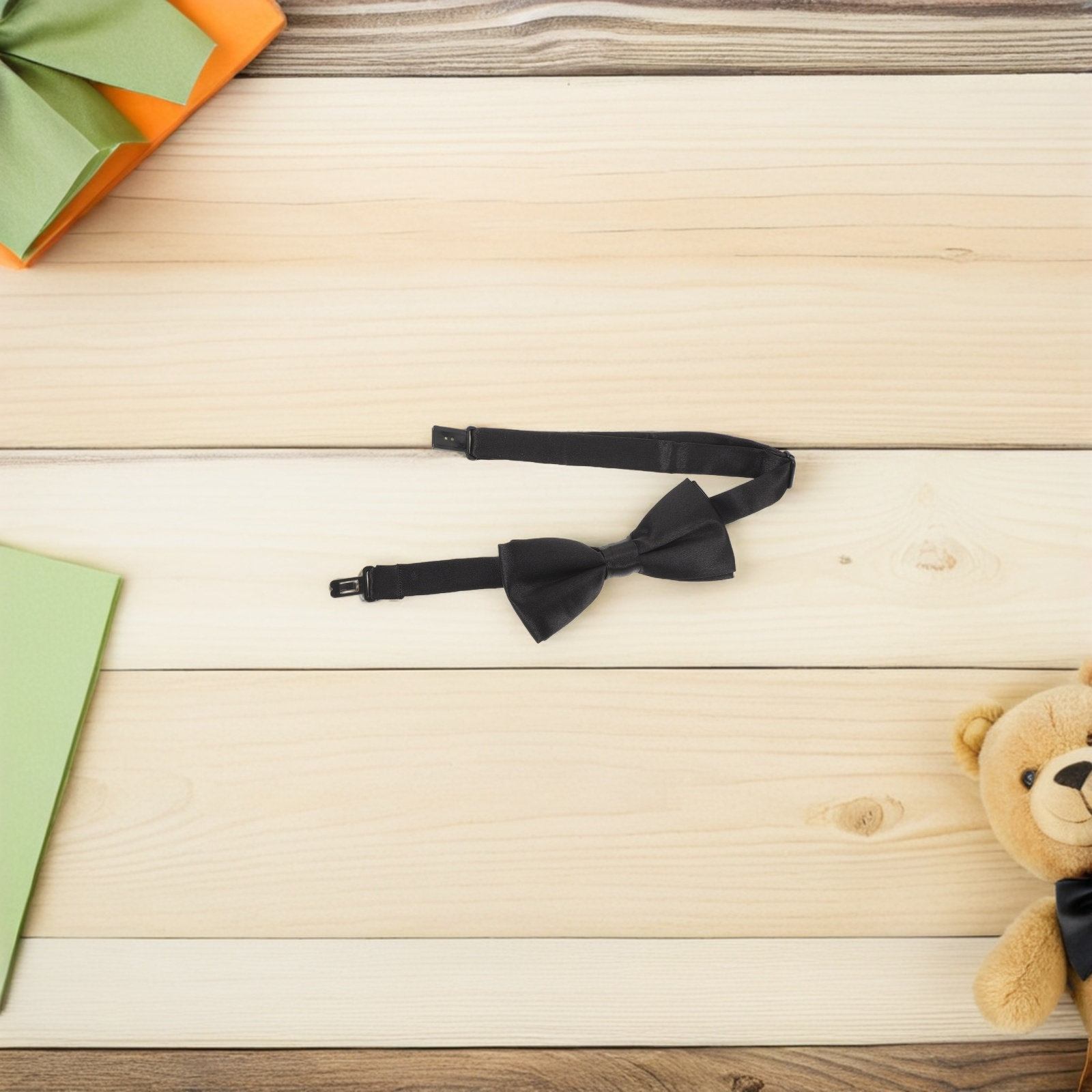 Adjustable Black Bow Tie for K - Bow Tie Pre Tied avis et prix