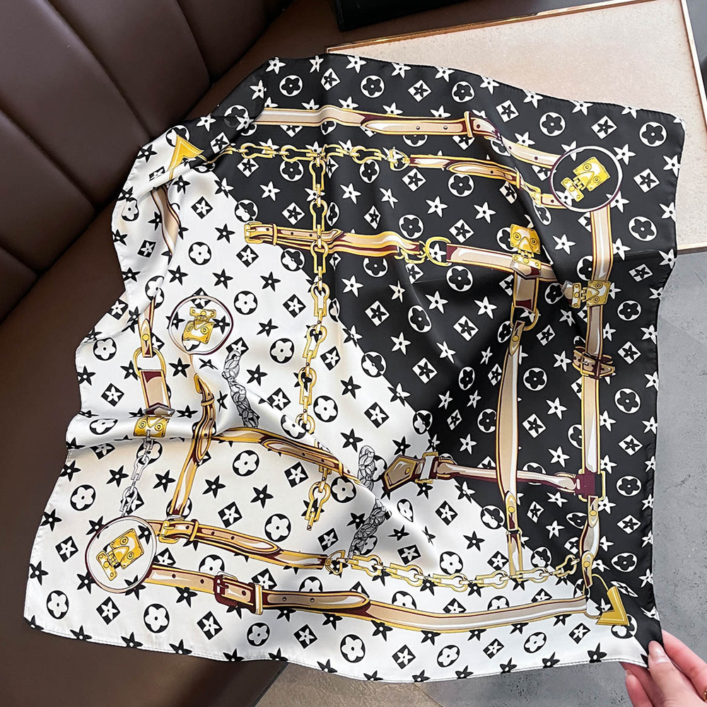 New Hot Sale Fashion 90X90cm P - Ascot Neck Scarf avis et prix