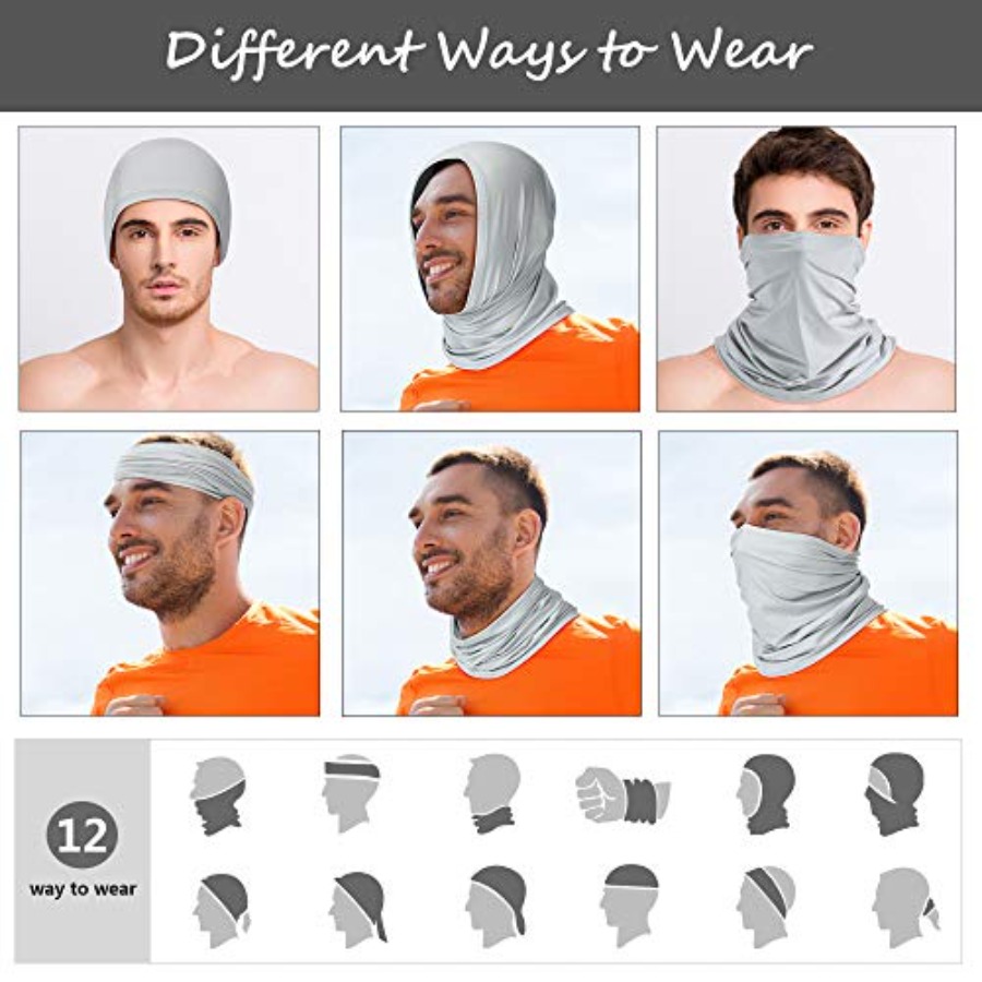 Geyoga Neck Gaiter Bandana Fac - Face Scarf Mask avis et prix