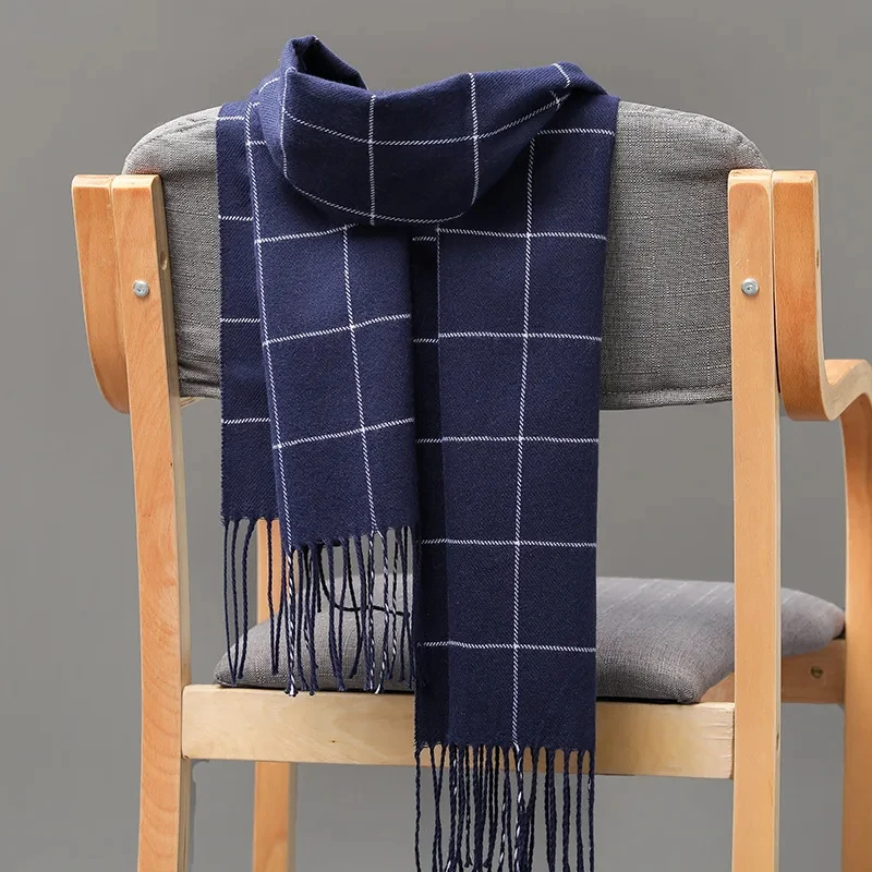 2024 New Winter Men Scarf Keep - Muffler Men Wool avis et prix