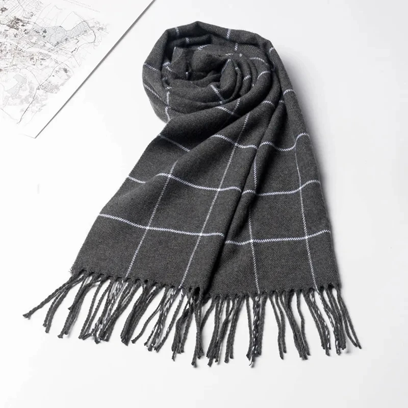 2024 New Winter Men Scarf Keep - Muffler Men Wool avis et prix
