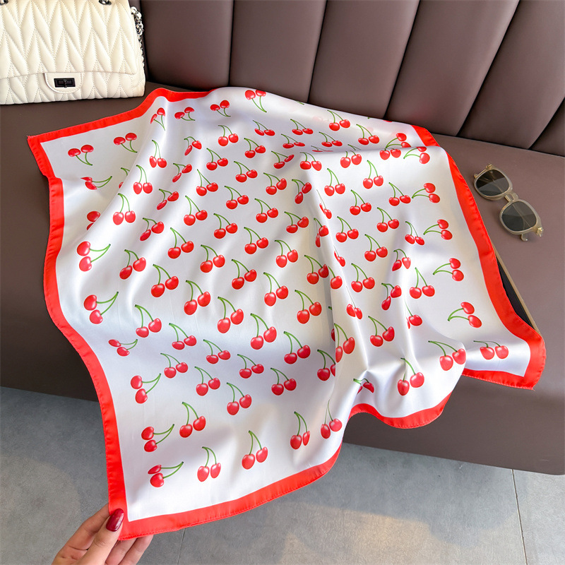 Luxury Square Satin Scarf Wome - Head Wrap Turban avis et prix