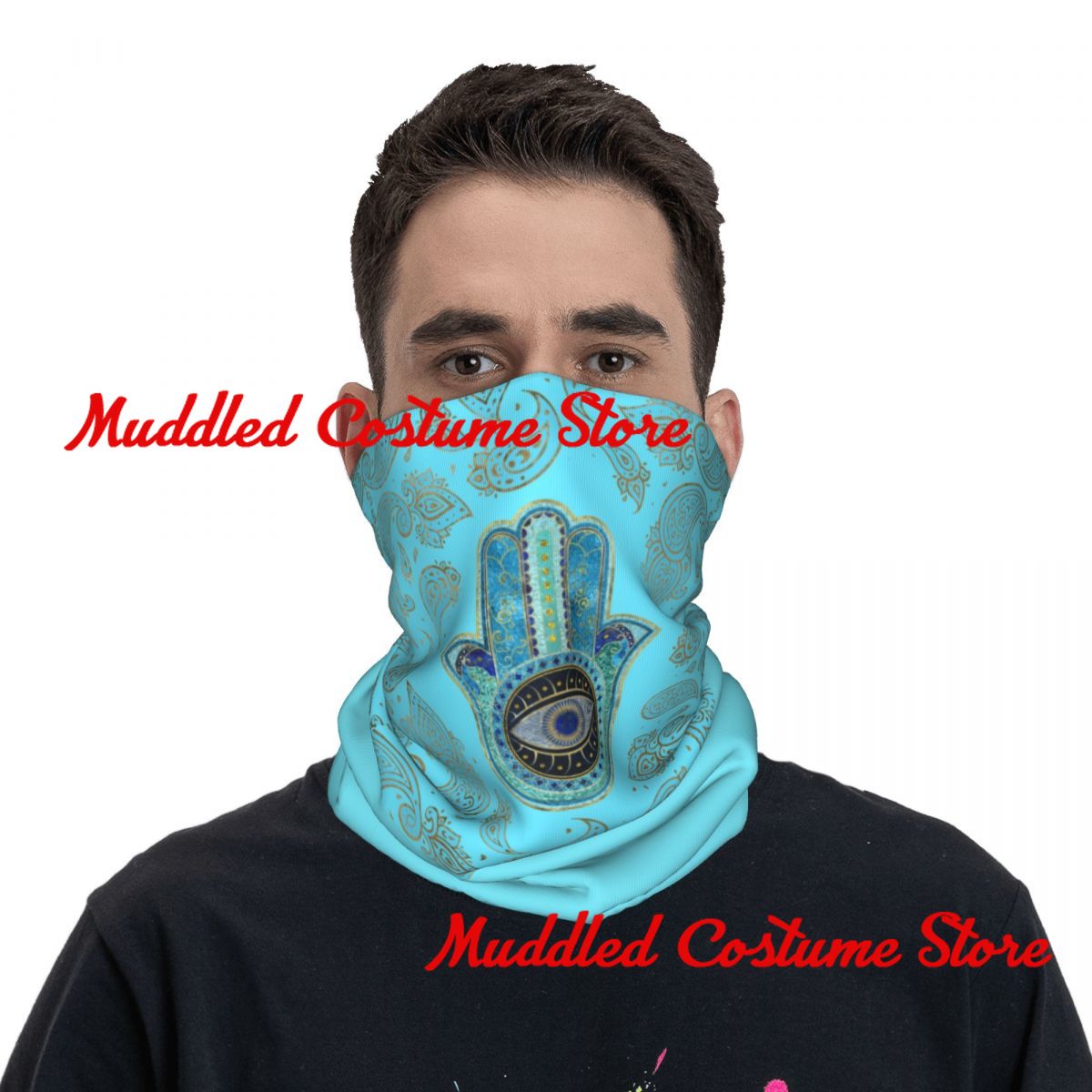 Custom Hand Of Fatima With Pai - Neck Warmer Tube avis et prix