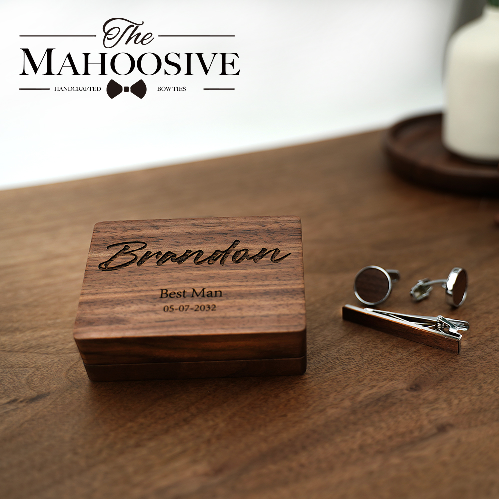 Name Engraved Groomsmen Best M - Tie Bar Set Gift avis et prix